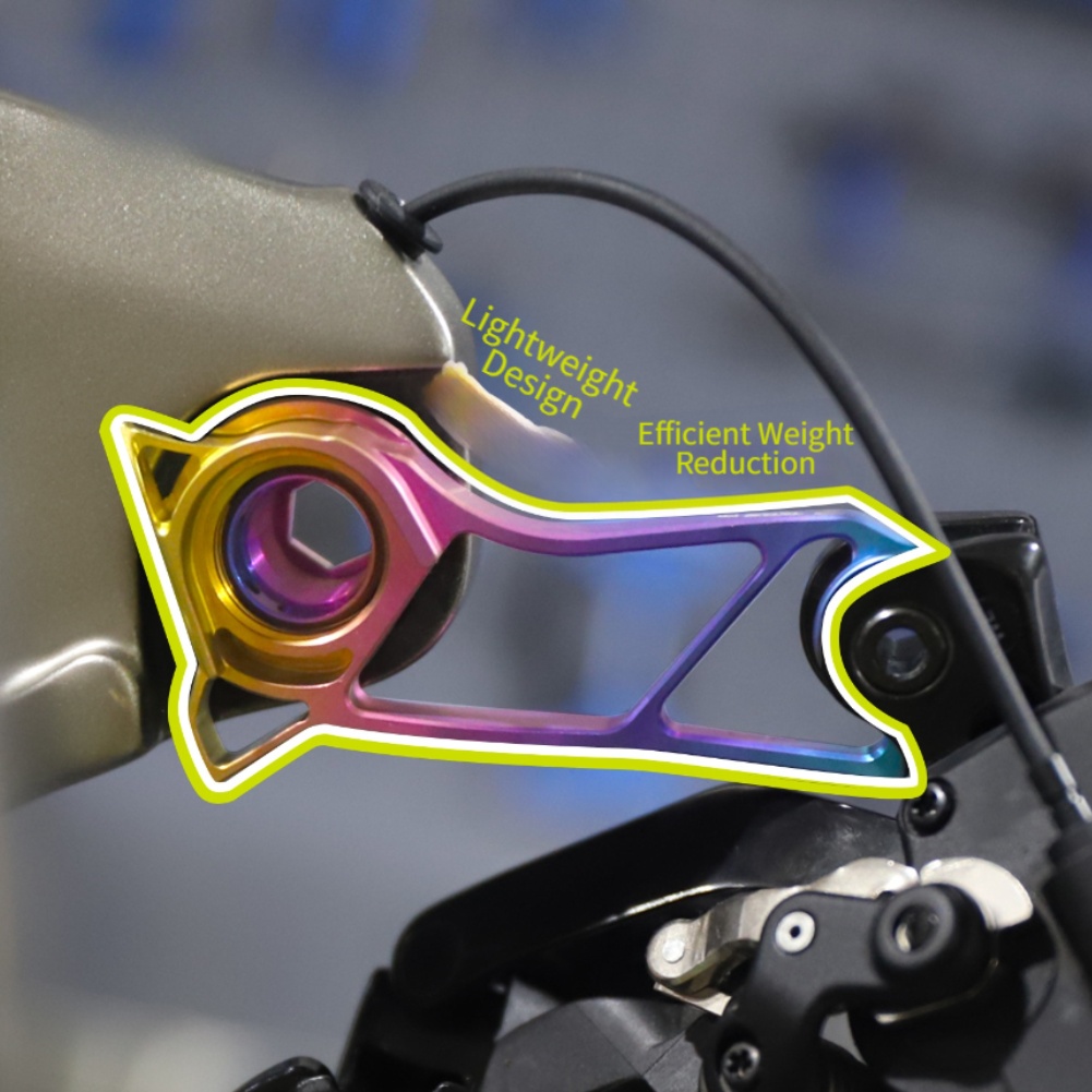 Derailleur Hanger Direct - マウンテンバイク用チタン製ディレイラーハンガー ダイレクトマウントテールフック 高強度バイクフレーム交換用アクセサリー
