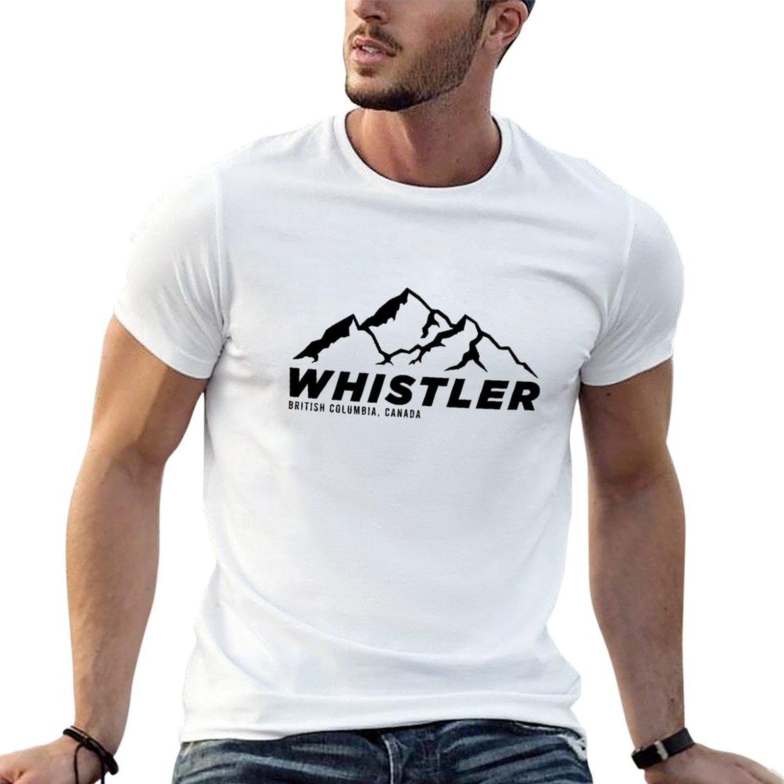 Mountain Biking Whistler - スキー ウィスラー B.C カナダ スキーとマウンテンバイクの楽園 Tシャツ