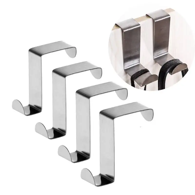 Derailleur Hanger Direct - 2-20 個引き出しフックステンレス鋼リバーシブルオーバードアキャビネット食器棚ドアタオルハンガーホルダーフックラックオフィスキッチン用