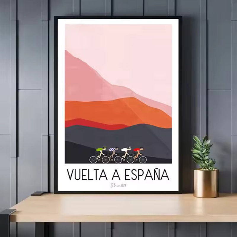水彩サイクリングレースサイクリストツールドフランスマウンテン - Mountain Biking France のレビューと価格