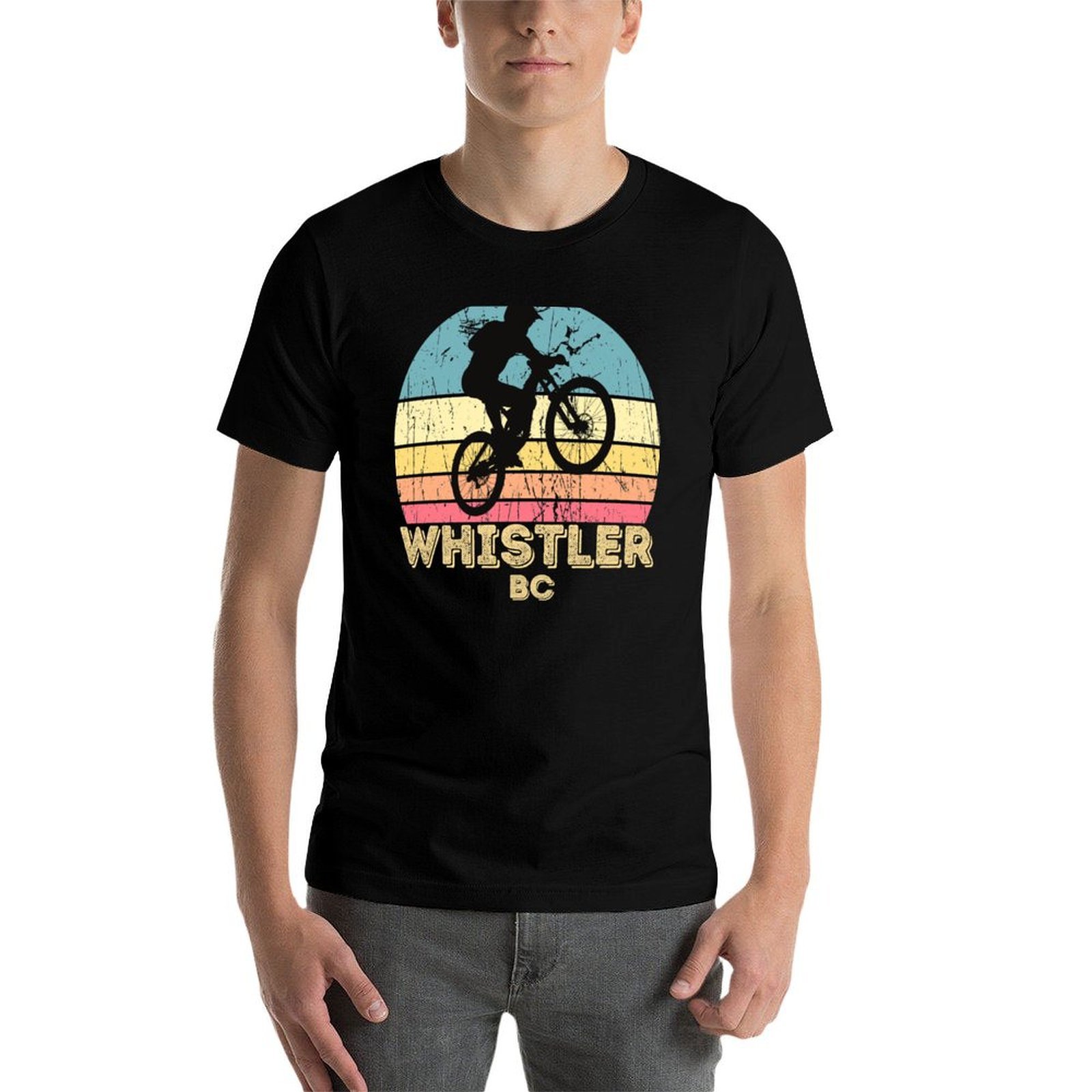 ウィスラーシティ マウンテンバイク Tシャツ ワーク アウト - Mountain Biking Whistler のレビューと価格