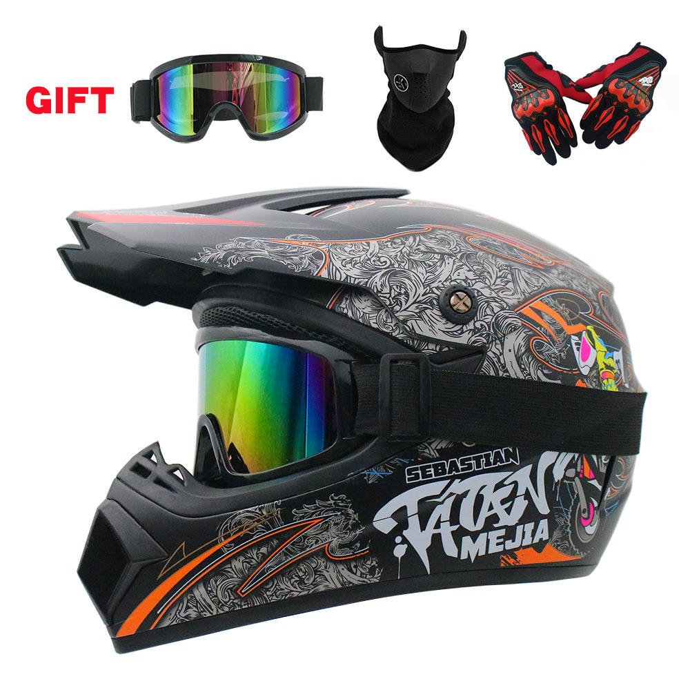 Capacete ユースオートバイヘルメット子供用オフロード - Mountain Biking Youth のレビューと価格